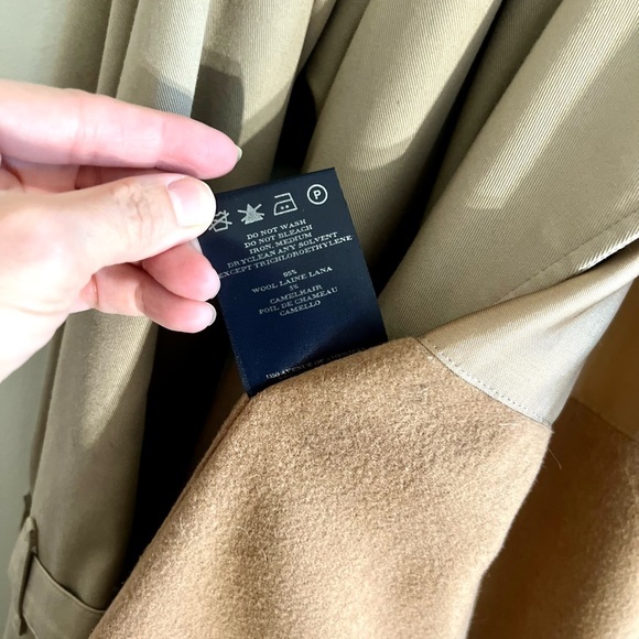 Burberry Men’s Wool Lined Removable Trench Coat Nova Check - Picture 15 of 16